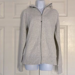 LULULEMON Scuba Full Zip Hoodie Jacket l Size: 8 l Light Gray l *NWT*